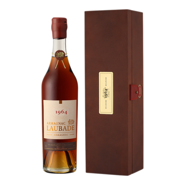 1974 BAS ARMAGNAC LAUBADE 木箱入り Laubade 1974, Célébration, Armagnac de France en Bouteille