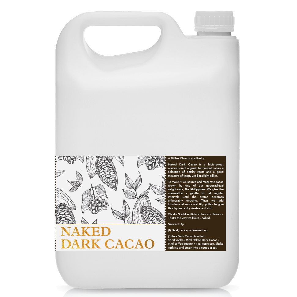 White Possum Naked Dark Cacao 26% 5L -Bulk- - Mind Spirits & Co.