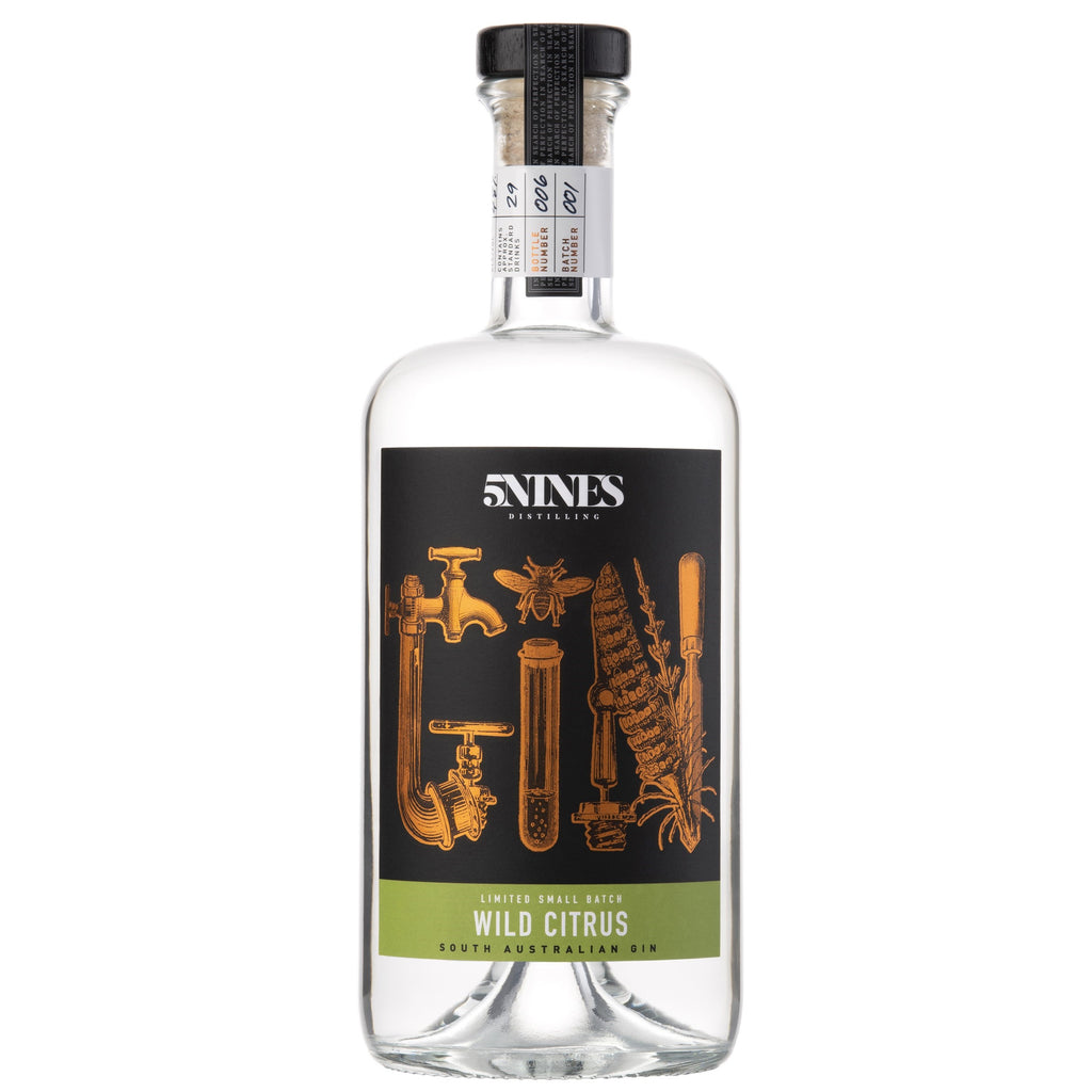5Nines Distilling - Wild Citrus Gin 48.3% 750ML - Mind Spirits & Co.