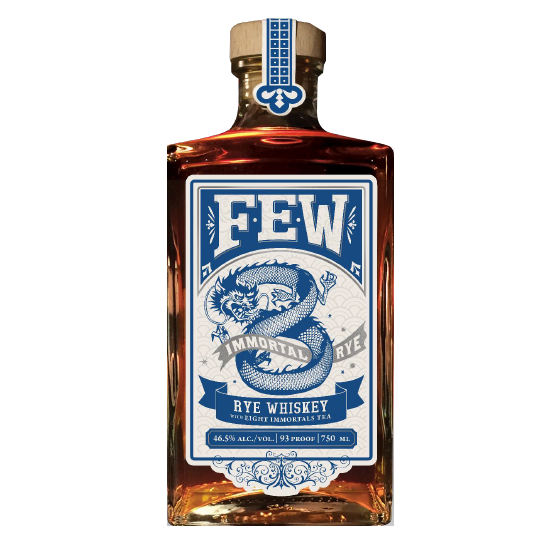 FEW Rye Whiskey with Eight Immortals Tea 46.5% 700ML - Mind Spirits & Co.