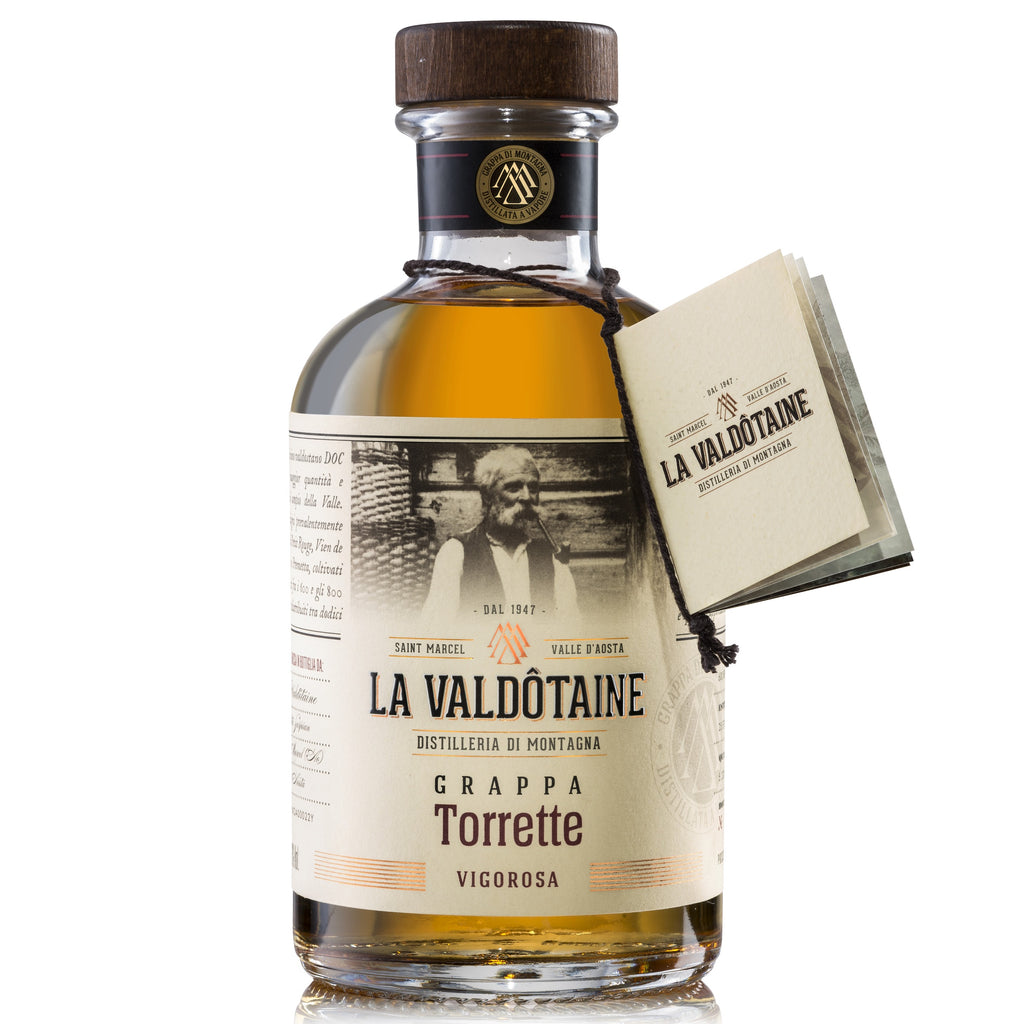 La Valdotaine Torrette Grappa 43% 500ML - Mind Spirits & Co.