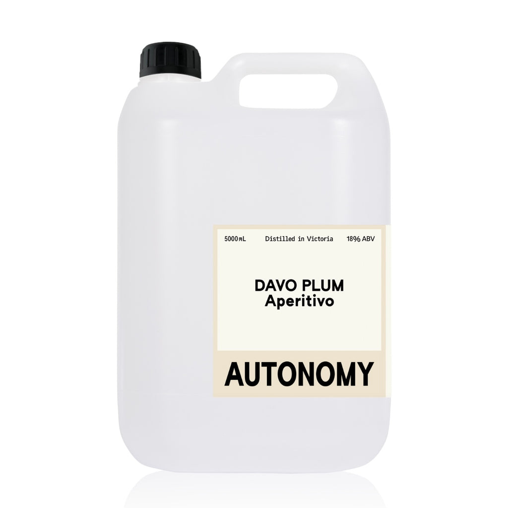 Autonomy Davo Plum Aperitivo 18% 5L -Bulk-
