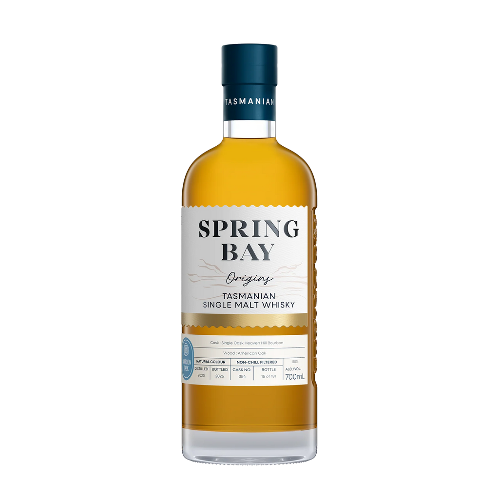 Spring Bay Tasmanian Single Malt Whisky Bourbon 50% 700ML