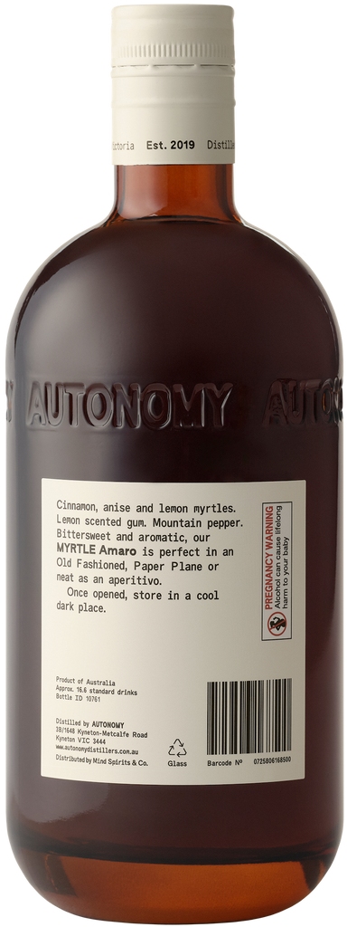 Autonomy Myrtle Amaro 30% 700ML