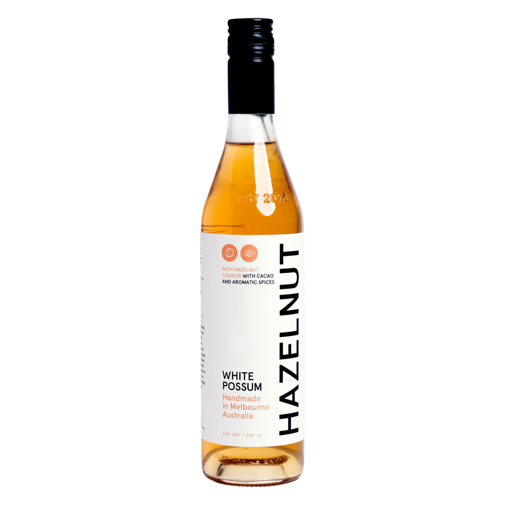 White Possum Hazelnut Liqueur 24% 500ML