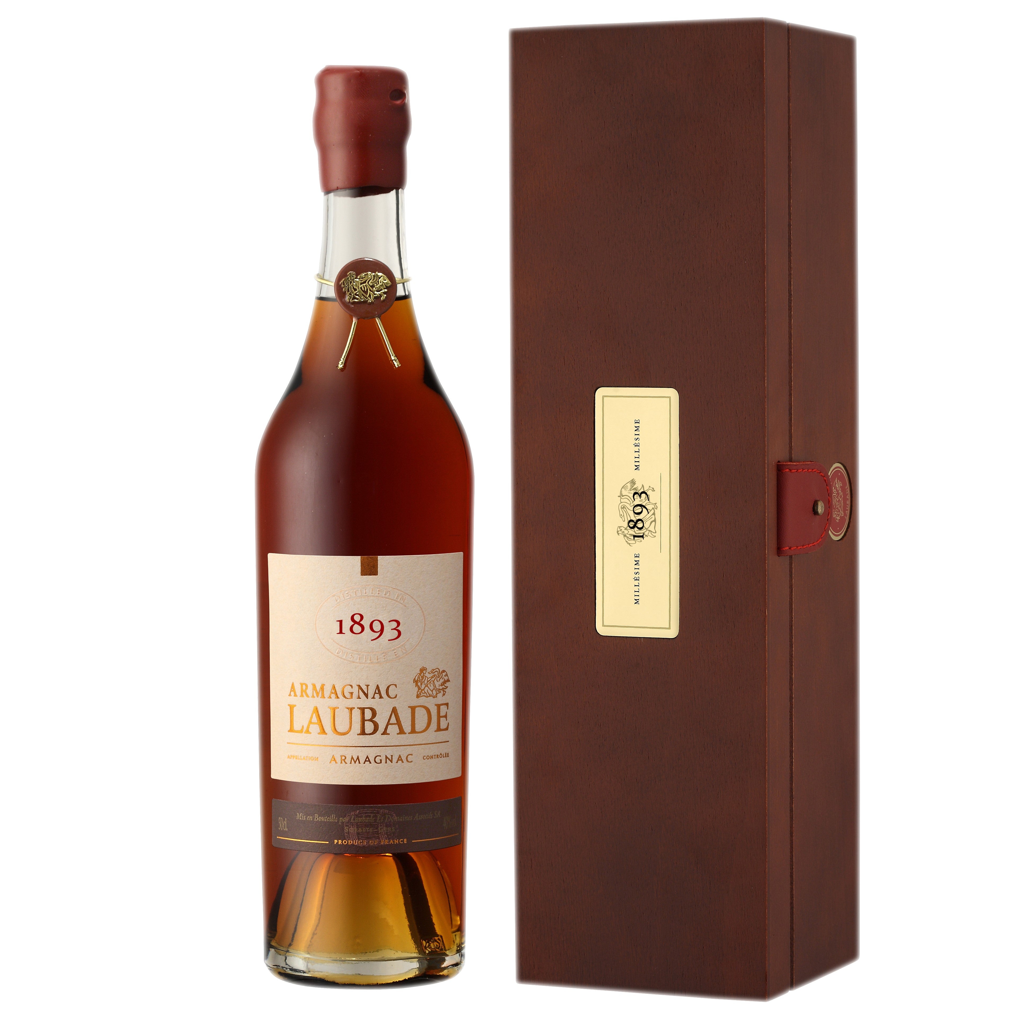 Chateau de Laubade Vintage 1893 Bas Armagnac 40% 500ML (Limited