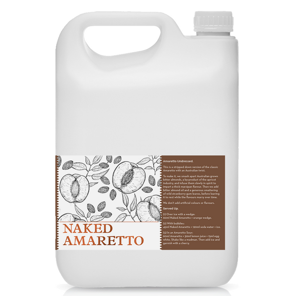 White Possum Naked Amaretto 24 5L Bulk Mind Spirits & Co.