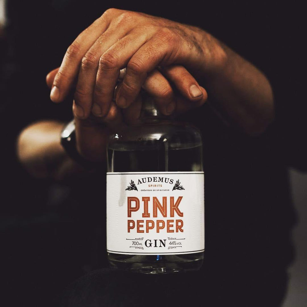 Audemus Pink Pepper Gin 44% 500ML - Mind Spirits & Co.